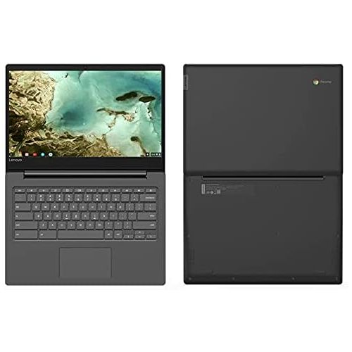 레노버 Lenovo Chromebook S330 Laptop Computer, 14-Inch HD Display, Mediatek Quad-Core MT8173C, 4GB RAM, 32GB eMMC, Webcam, USB-C, HDMI, Bluetooth, SD Card Reader, Chrome OS, Black, TiTac