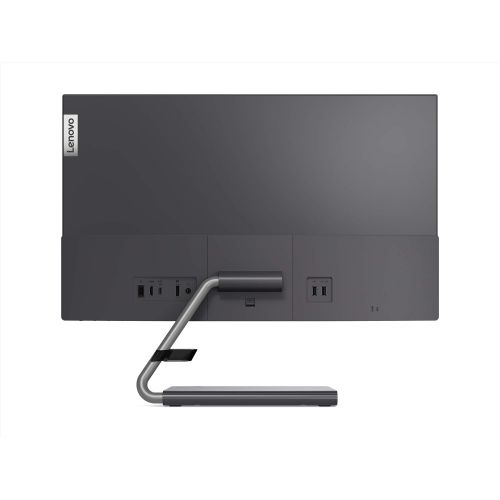 레노버 Lenovo Q24h-10 23.8-inch QHD (2560 x 1440) USB-C LCD Monitor, LED Backlit, AMD FreeSync, 75Hz, 4ms, 99% sRGB, Speakers, Low Blue Light