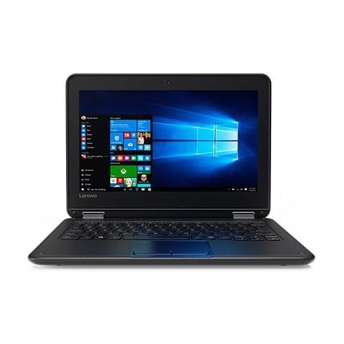 레노버 Lenovo N23 11.6-inch IPS Anti-Glare Touchscreen 2-in-1 Business Laptop, Intel Celeron N3060, 4GB RAM, 128GB Solid State Drive, Windows 10 Professional