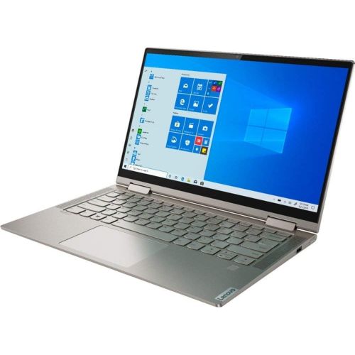 레노버 Lenovo Yoga C740 2 in 1 Laptop I 10th Gen Intel 4-Core i5-10210U ( i7-7500U) I 14 FHD IPS Touchscreen I 8GB DDR4 256GB SSD I Backlit KB FP Win 10 + 32GB Micro SD Card