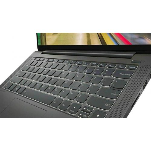 레노버 Lenovo IdeaPad 5 14 IPS FHD Anti-Glare Laptop, AMD Ryzen 5 4600U, 16GB DDR4 3200MHz, 512GB NVMe SSD, Backlit Keyboard, Webcam, Bluetooth 5.1, Fingerprint Reader, Windows 10, TWE Mo