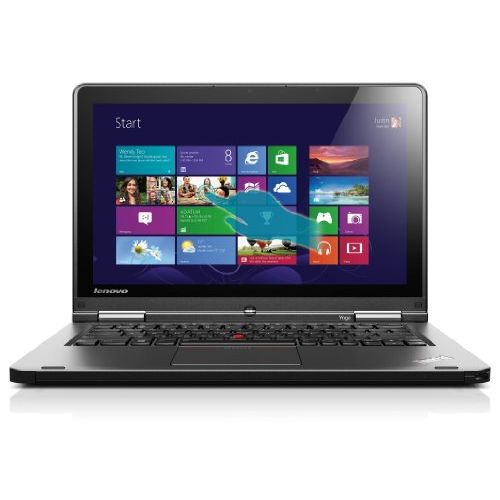 레노버 Lenovo ThinkPad Yoga 20CD00BAUS 12.5-Inch Convertible 2 in 1 Touchscreen Ultrabook (1.6 GHz Intel Core i5-4200U Processor, 4GB DDR3, 500GB HDD, 16GB SSD, Windows 8.1) Grey