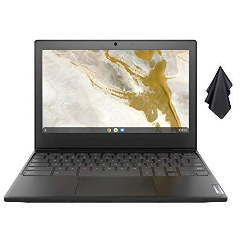 레노버 2021 Newest Lenovo IdeaPad 3 Chromebook, 11.6 HD Non-Touch Screen, AMD Dual-Core A6-9220C 1.8 GHz, 4GB RAM, 32GB eMMC Storage, WiFi 5, Webcam, Type C, Chrome OS + Oydisen Cloth