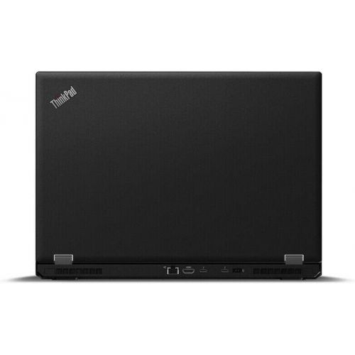 레노버 Lenovo Flagship ThinkPad P52 15.6 FHD LED Backlight Laptop Intel Core i7 8750H 6-core 16GB RAM 512GB SSD NVIDIA Quadro P1000 Fingerprint Reader USB-C Webcam Windows 10 Pro