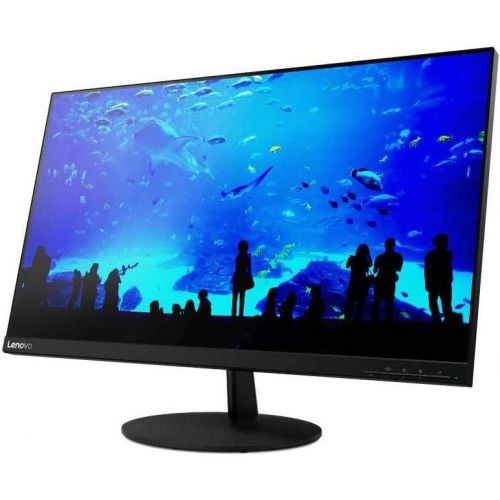 레노버 Lenovo L28u-30 28-inch IPS Monitor, UHD 4K Display, Ultra-Thin Bezels, AMD FreeSync, 4ms, 60Hz, HDMI, DisplayPort, Low Blue Light, VESA Mount Capable