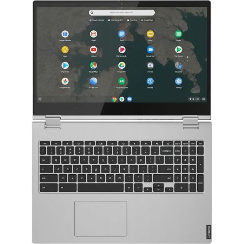 레노버 Lenovo Chromebook C340 2-in-1 15.6 FHD 10-Point multitouch Screen Laptop Intel Core i3-8130U 4GB RAM 64GB SSD Intel UHD Graphics 620 Chrome OS Grey with Wireless Mouse Bundle