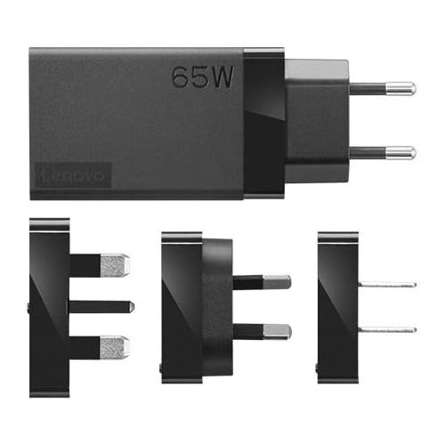 레노버 Lenovo - 40AW0065WW - Lenovo 65W USB-C AC Travel Adapter - USB - for USB Type C Device
