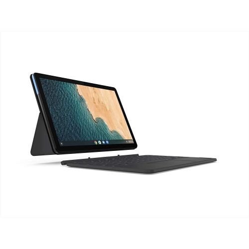 레노버 Lenovo Chromebook 2-in-1 Laptop, 10.1 Mini FHD IPS Touchscreen PC, MediaTek Helio 8-Core P60T, 4GB RAM, 64GB eMCP SSD, ARM G72 MP3 Graphics, Chrome OS + TWE 64GB Micro SD Card