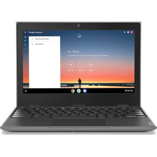 레노버 Lenovo 100E Chromebook 2ND Gen Laptop, 11.6 HD (1366 X 768) Display, MediaTek MT8173C Processor, 4GB LPDDR3 RAM, 16GB eMMC TLC SSD, Powervr GX6250, Chrome OS, 81QB000AUS, Black