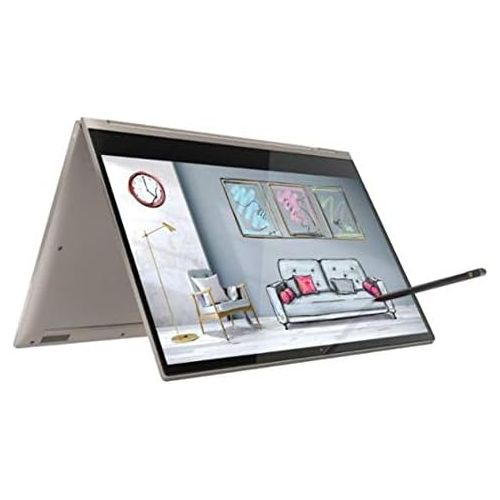 레노버 Lenovo Yoga C930 2-in-1 13.9 4K Ultra HD Touch-Screen Laptop Intel Core i7-16GB DDR4 RAM-512GB SSD 360° Flip-and-Fold, Dolby Atmos Speaker, Active Pen Windows 10 Home