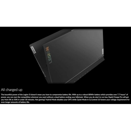 레노버 Lenovo Legion 5i 17.3 FHD Gaming Laptop with Intel 6 Core i7-10750H up to 5 GHz, 16GB DDR4, 1TB HDD + 256GB PCIe SSD, and GTX 1660Ti 6GB Graphics