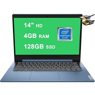 Lenovo 2020 Flagship IdeaPad 1 Premium Business Laptop 14 HD Anti-Glare Display Intel Quad-core Pentium Silver N5030 Processor 4GB RAM 128GB SSD Intel UHD Graphics 605 Dolby Win10