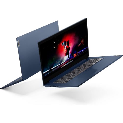 레노버 [Windows 11] Lenovo IdeaPad 3 17 17.3 HD+ Laptop, Intel Quad-Core i5-1135G7 (Beat i7-1065G7), 8GB DDR4 RAM, 256GB PCIe SSD, WiFi 6, BT 5.1, Type-C, Fingerprint Reader, Abyss Blue,