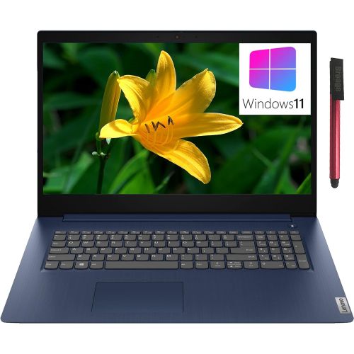 레노버 [Windows 11] Lenovo IdeaPad 3 17 17.3 HD+ Laptop, Intel Quad-Core i5-1135G7 (Beat i7-1065G7), 8GB DDR4 RAM, 256GB PCIe SSD, WiFi 6, BT 5.1, Type-C, Fingerprint Reader, Abyss Blue,