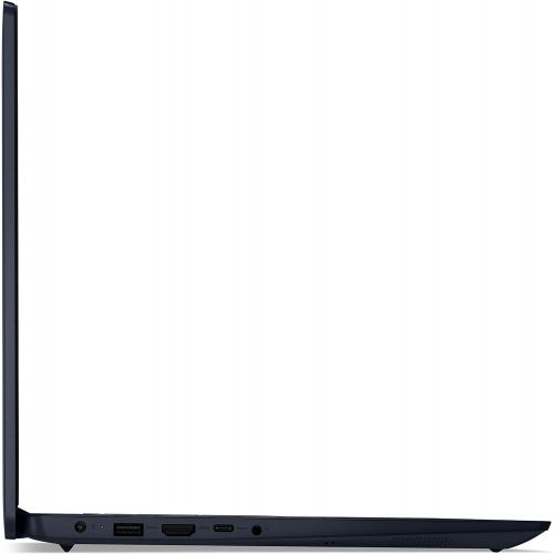 레노버 Lenovo Premium Ideapad 3 15 Business Laptop 15.6 FHD Display AMD 6-Core Ryzen 5 5500U ( i7-10510U) 8GB DDR4 1TB SSD Fingerprint Backlit KB HDMI USB-C Win10 Pro Blue + 32GB Micro SD