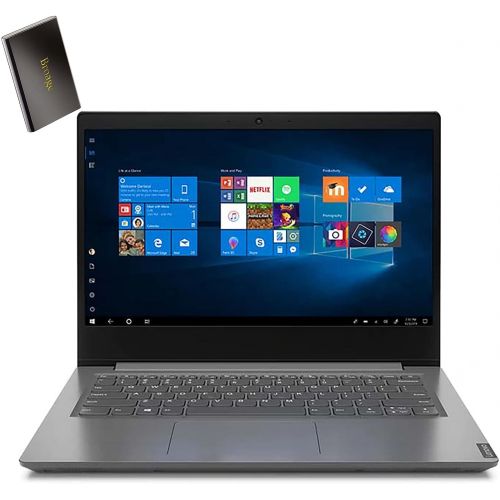 레노버 Lenovo V14 14 FHD Business Laptop Computer, AMD Athlon Gold 3150U up to 3.3GHz (Beat i3-8130U), 20GB DDR4 RAM, 1TB PCIe SSD, AC WiFi, BT 5.0, Iron Grey, Windows 10 Pro, BROAGE 320G