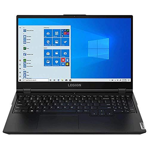 레노버 Lenovo Legion 5 Full HD 120Hz Gaming Notebook Computer, Intel Core i7-10750H 2.60GHz, 8GB RAM, 256GB SSD + 1TB HDD, NVIDIA GeForce GTX 1650 4GB, Windows 10 Home, Phantom Black