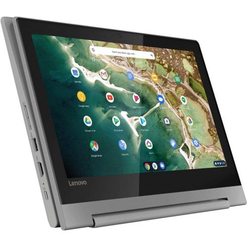 레노버 2021 Lenovo Chromebook Flex 11 2-in-1 Convertible Laptop, 11.6-Inch HD Touch Screen, MediaTek MT8173C Quad-Core Processor, 4GB RAM, 32GB eMMC, Webcam, USB Type C, Chrome OS, TiTac