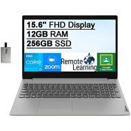 2021 Lenovo IdeaPad 3 15.6 FHD Laptop Computer, 10th Gen Intel Core i3-1005G1, 12GB RAM, 256GB PCIe SSD, Intel UHD Graphics, Dolby Audio, HD Webcam, Bluetooth, Win 10S, Grey, 32GB
