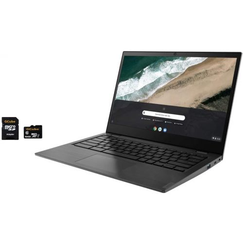 레노버 2021 Newest Lenovo S345 14 FHD IPS WLED Anti-Glare Touchscreen Chromebook, AMD A6-9220C, 4GB DDR4 , 32GB eMMC, AMD Radeon R5, Webcam, Backlit Keyboard, WiFi, BT, Chrome OS, GCube 6