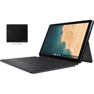 Newest Lenovo Chromebook Duet 10.1 FHD (1920 x 1200) Touchscreen 2-in-1 Tablet Laptop, 8-Core MediaTek Helio P60T, 4GB RAM, 128GB eMMC, Dual Cameras, Chrome OS with GalliumPi Acces