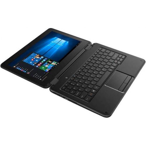 레노버 2019 New Lenovo 300e Flagship 2-in-1 Business Laptop/Tablet, 11.6 HD IPS Touchscreen, Intel Celeron Quad-Core N3450 up to 2.2GHz, 4GB DDR4, 64GB eMMC, Windows 10 S/Pro, Choose Flas