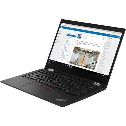 레노버 Lenovo ThinkPad X13 Yoga Gen 1 13.3 Touchscreen 2 in 1 Notebook, Intel Core i5-10210U, 8GB RAM, 256GB SSD (20SX002AUS)