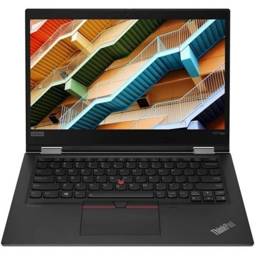 레노버 Lenovo ThinkPad X13 Yoga Gen 1 13.3 Touchscreen 2 in 1 Notebook, Intel Core i5-10210U, 8GB RAM, 256GB SSD (20SX002AUS)