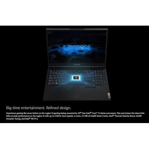 레노버 Lenovo Legion 5i Gaming Laptop with 15.6 FHD 240Hz 500 nits Display, i7-10750H up to 5.0GHz, GeForce RTX 2060 6GB, 1TB SSD, 16GB DDR4 RAM, Windows 10