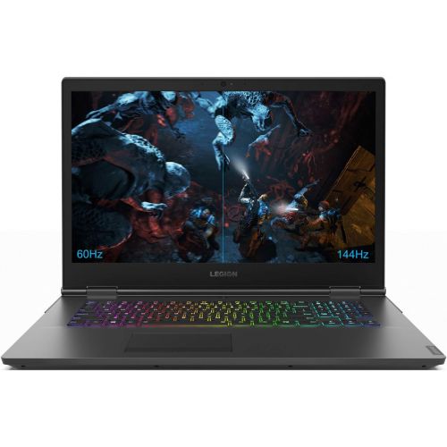 레노버 Lenovo Legion Y740 Gaming Laptop, 17.3 Full HD IPS 144Hz Screen, Intel Core i7-9750H Processor, NVIDIA GeForce GTX 1660 Ti, 16GB RAM, 256GB SSD + 1TB HDD, RGB Backlit Keyboard, Win