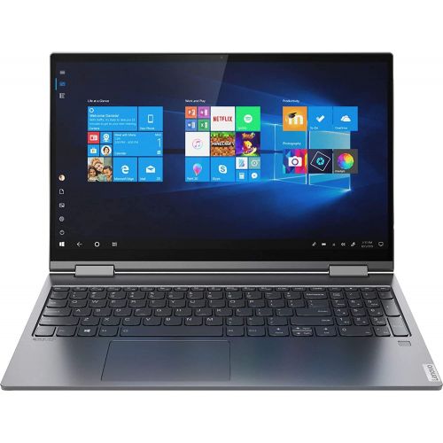 레노버 Lenovo Yoga C740-15.6 FHD Touch - 10th gen i5-10210U - 12GB - 256GB SSD - Gray
