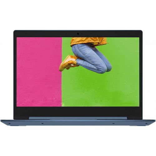 레노버 Lenovo IdeaPad 1 14 Laptop Computer, Quad-Core Intel Pentium Silver N5030 up to 3.1GHz, 4GB DDR4 RAM, 128GB PCIe SSD, 802.11AC WiFi, Bluetooth 4.2, Ice Blue, Windows 10 S