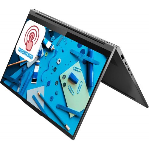 레노버 Lenovo Yoga C940 2-in-1 Laptop, 14 Full HD 1080p Touchscreen, 10th Gen Intel Quad-Core i7-1065G7 Up to 3.9 GHz 12GB RAM 512GB PCIe SSD, Backlit Keyboard Fingerprint Reader Thunderb