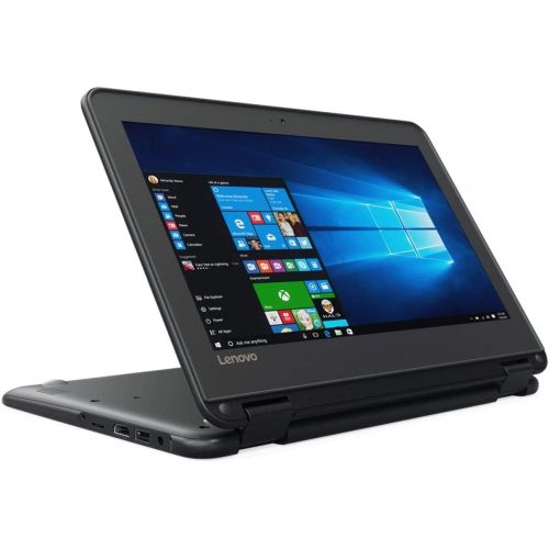 레노버 Lenovo N23 2-in-1 Convertible Laptop (2017 ), 11.6 Touchscreen HD IPS Display, Intel Celeron Dual Core Processor Up to 2.5 GHz, 4GB RAM, 32GB SSD, Webcam, Bluetooth, Windows 10 Pro