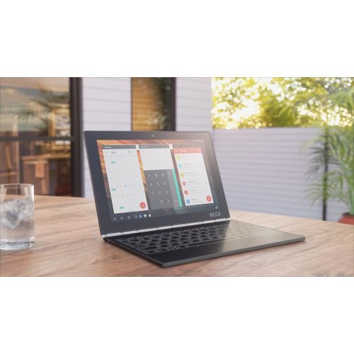 레노버 Lenovo Yoga Book - FHD 10.1 Windows Tablet - 2 in 1 Tablet (Intel Atom x5-Z8550 Processor, 4GB RAM, 64GB SSD), Black, ZA150000US