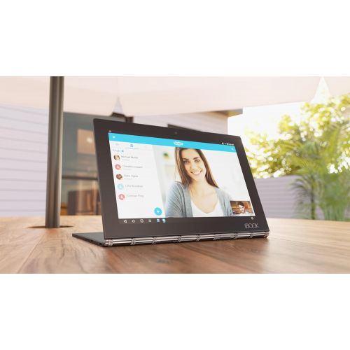 레노버 Lenovo Yoga Book - FHD 10.1 Windows Tablet - 2 in 1 Tablet (Intel Atom x5-Z8550 Processor, 4GB RAM, 64GB SSD), Black, ZA150000US