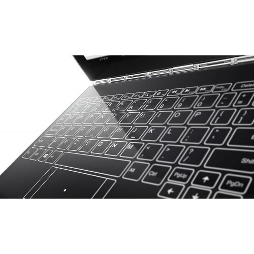 레노버 Lenovo Yoga Book - FHD 10.1 Windows Tablet - 2 in 1 Tablet (Intel Atom x5-Z8550 Processor, 4GB RAM, 64GB SSD), Black, ZA150000US