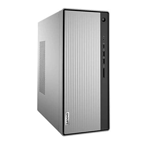 레노버 Lenovo IdeaCentre 5i Desktop, 10th Gen i7-10700 (up to 4.80 GHz with Turbo Boost, 8 Cores), UHD Graphics 630, 16 GB DDR4 (2 x 8GB), 512GB SSD + 1TB HDD, 9.0mm DVD±RW, Win 10