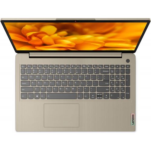 레노버 [Windows 11 S] Lenovo IdeaPad 3 15 Laptop, 15.6 FHD Touchscreen 300nits, Intel Core i3-1115G4 (Beat i5-8365U), 4GB DDR4 RAM, 256GB PCIe SSD, WiFi6, BT 5.0, Fingerprint Reader, Sand