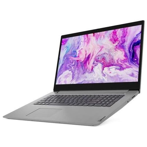 레노버 Lenovo IdeaPad 3 17.3 HD+ LED Anti-Glare Laptop, 10th Gen Intel Core i3-10110U Upto 4.1GHz, 8GB DDR4, 1TB HDD, 802.11AC, Bluetooth, Webcam, Card Reader, HDMI, Windows 10 + 64GB USB