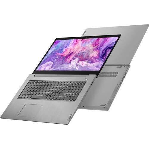 레노버 Lenovo IdeaPad 3 17.3 HD+ LED Anti-Glare Laptop, 10th Gen Intel Core i3-10110U Upto 4.1GHz, 8GB DDR4, 1TB HDD, 802.11AC, Bluetooth, Webcam, Card Reader, HDMI, Windows 10 + 64GB USB