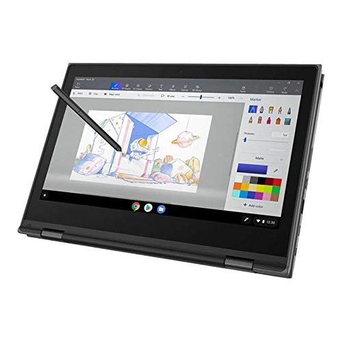 레노버 Lenovo 500e Chromebook 2nd Gen 81MC001EUS 11.6 Touchscreen 2 in 1 Chromebook - HD - 1366 x 768 - Intel Celeron N4120 Quad-core (4 Core) 1.10 GHz - 4 GB RAM - 32 GB Flash Memory - B