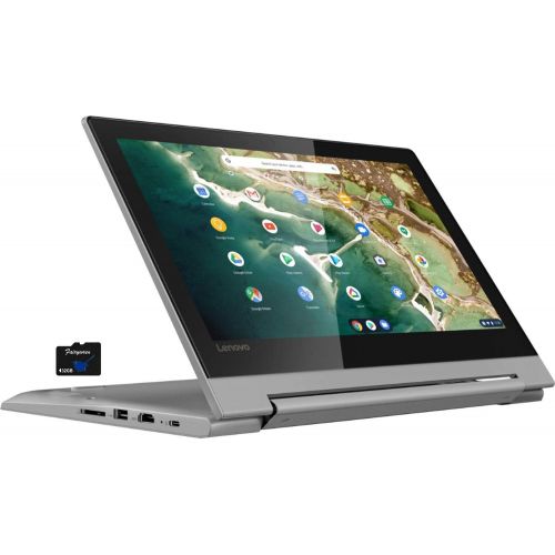 레노버 2021 Lenovo Chromebook Flex 11 2-in-1 Convertible Laptop, 11.6-Inch HD Touch Screen, MediaTek MT8173C Quad-Core Processor, 4GB RAM, 32GB eMMC, Webcam, USB Type C, Chrome OS, Fairyw