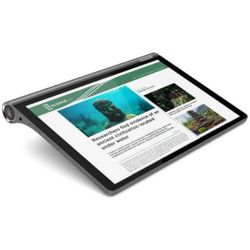 레노버 Lenovo Yoga Smart Tab, 10.1 FHD Android Tablet, Octa-Core Processor, 64GB Storage, 4GB RAM, Iron Grey, ZA3V0005US
