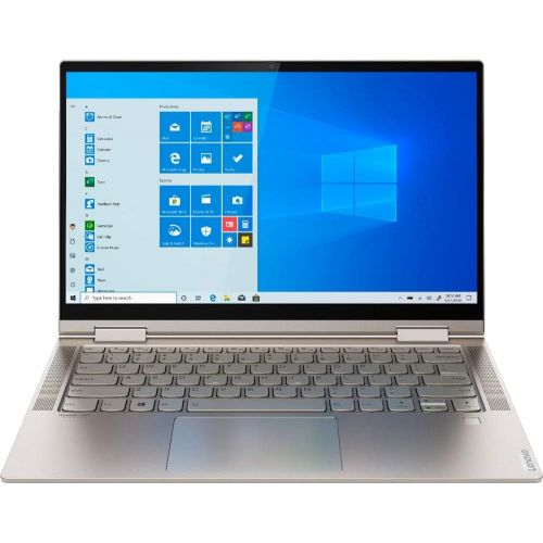 레노버 2020 Lenovo Yoga C740 14 FHD IPS Touchscreen Premium 2-in-1 Laptop, 10th Gen Intel Quad Core i5-10210U, 8GB RAM, 512GB PCIe SSD, Backlit Keyboard, Fingerprint Reader, Windows 10, A