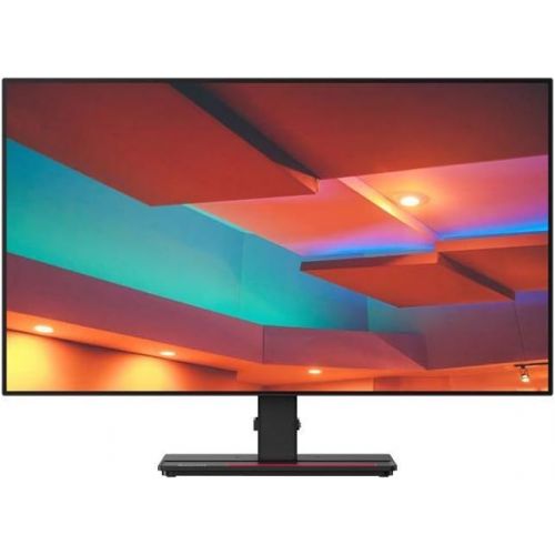 레노버 Lenovo ThinkVision P27q-20 27 Inch 16:9 QHD Monitor, 2560 x 1440, HDMI, Mini DisplayPort with USB Hub