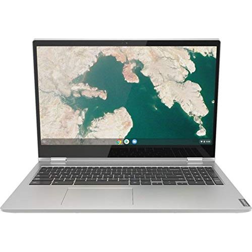 레노버 New 2020 Lenovo - C340-15 2-in-1 15.6 Touch-Screen Full HD 1920x1080 Chromebook Intel Pentium Gold 4GB Memory 64GB eMMC Flash Gray