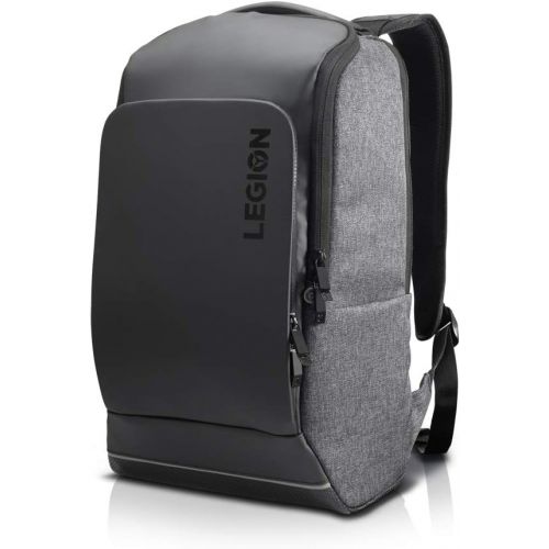 레노버 Lenovo Legion Recon 15.6 inch Gaming Backpack, sleek, modern, lightweight, water-repellent front panel, breathable back padding, for gamers, causal or college students & Legion Gam