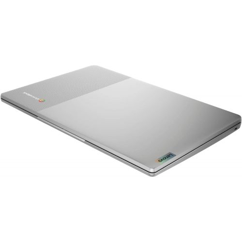 레노버 Lenovo Chromebook 3 Laptop Computer, 14-Inch Full HD Display, Mediatek 8-Core MT8183C, 4GB RAM, 64GB eMMC, Webcam, USB-C, Bluetooth, SD Card Reader, WiFi, Chrome OS, Grey, TiTac Ca