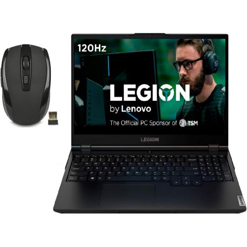 레노버 Lenovo Legion 15.6 FHD Backlit Gaming Laptop Intel Core i7-10750H 32GB DDR4 RAM 1TB SSD GeForce GTX 1650 Ti Backlit Keyboard USB-C HDMI Windows 10 with Wireless Mouse Bundle